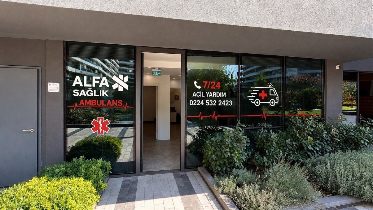 Alfa Sağlık Ambulans ofisi — Bursa